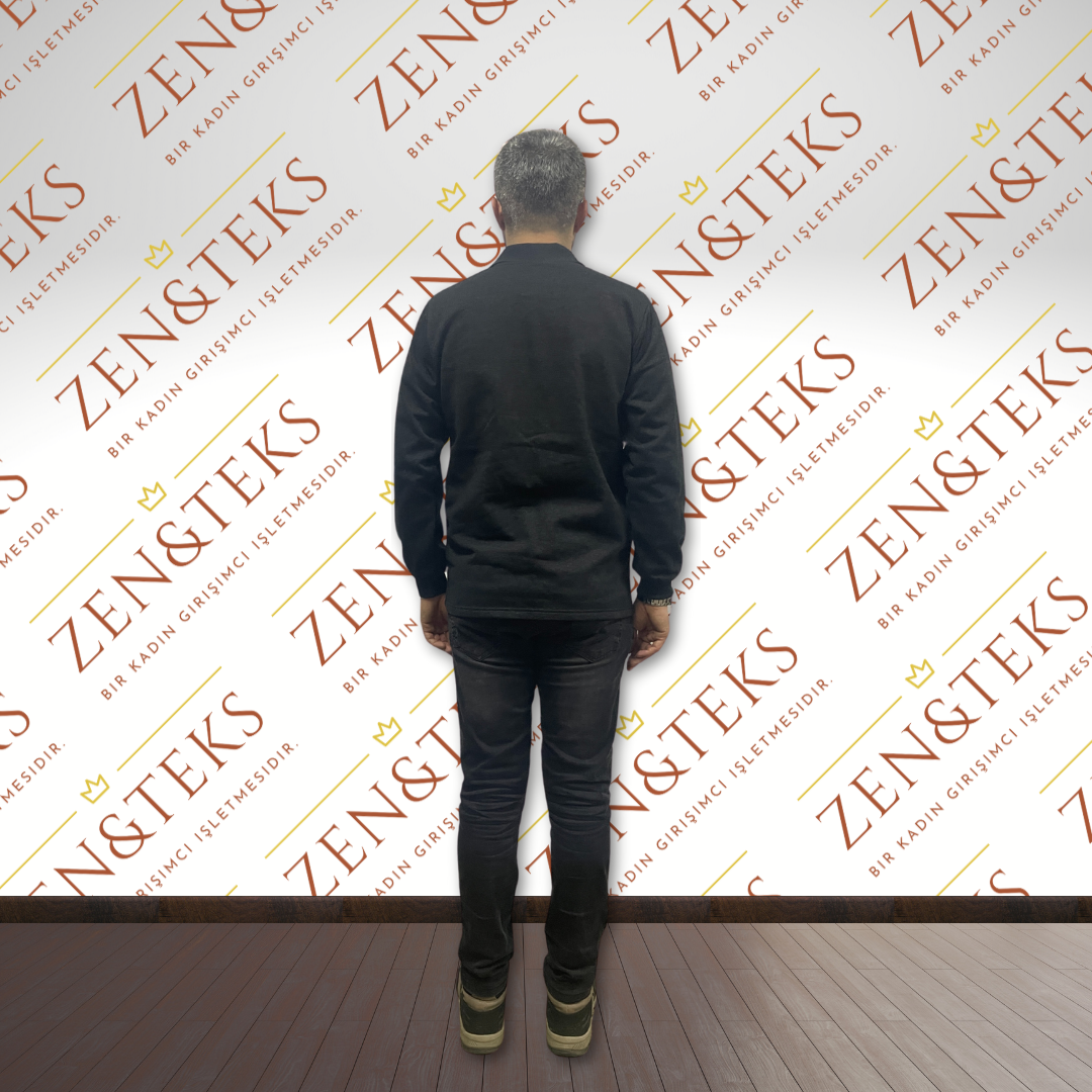2 İplik Polo Yaka Sweat