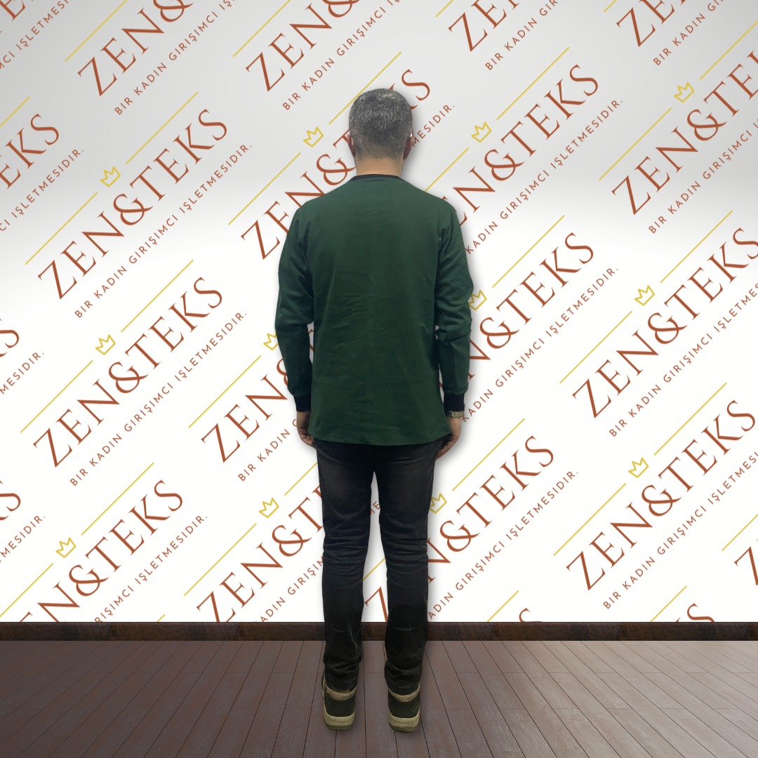 2 İplik Sıfır Yaka Sweat