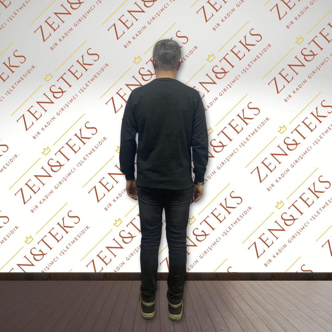 2 İplik Sıfır Yaka Sweat